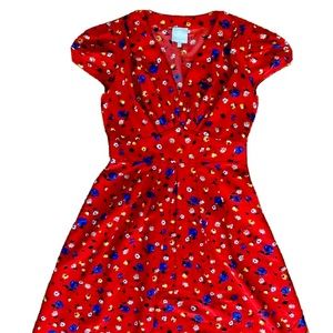 Hi there Karen walker floral red dress!!